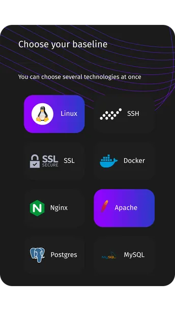 Serversec baseline picker